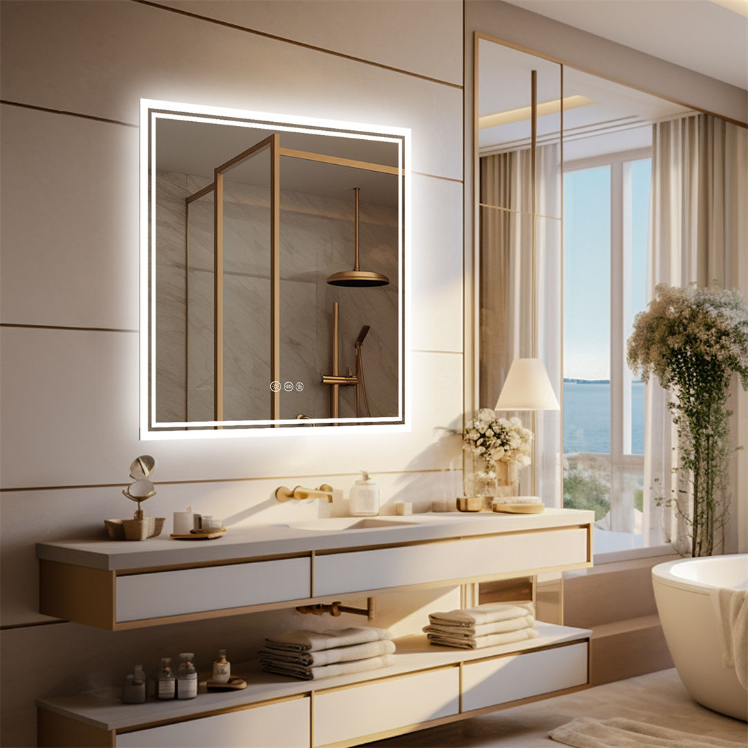 Mirror With Led