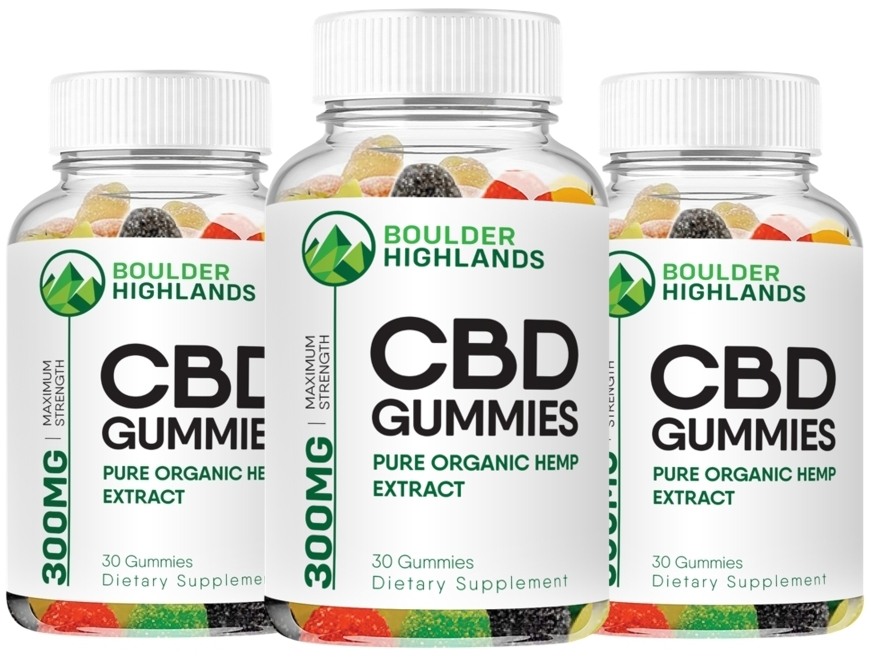 Boulder Highlands CBD Gummies:-100% Natural, Exclusive Discounted, Price,Benefits & Buy! content media