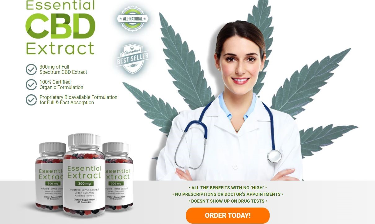 100% Natural And Works WITH Your Body | Essential Extract CBD Gummies USA, CA, UK, AU, NZ, FR content media