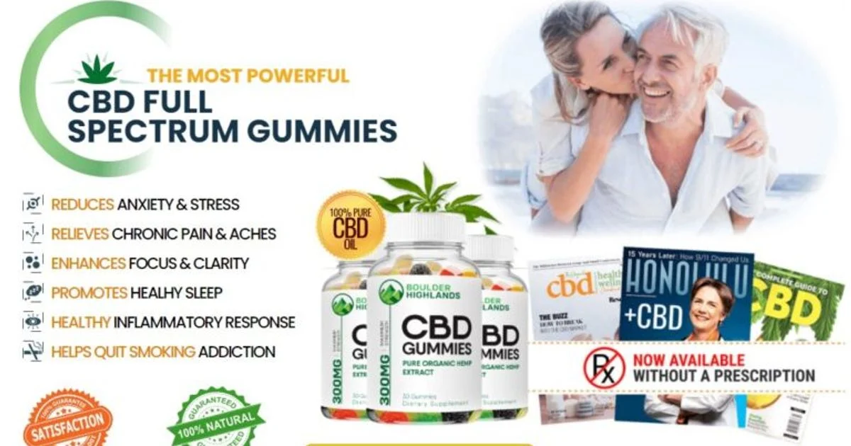 Boulder Highlands CBD Gummies Price | CBD Hemp Gummies Customer Reviews & How To Use? content media