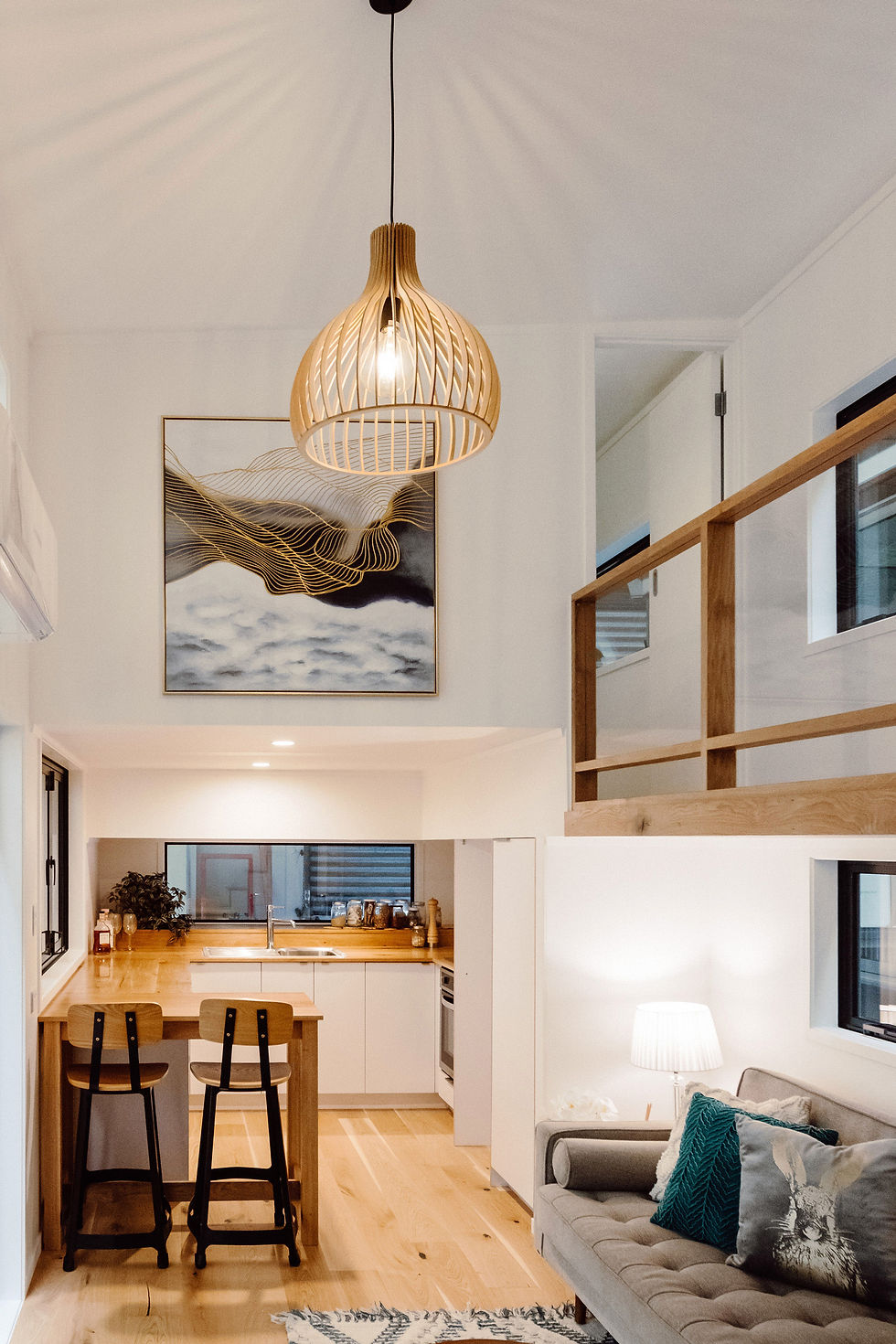 Thumbnail: Tiny House Plans : Hazel (Square Face)