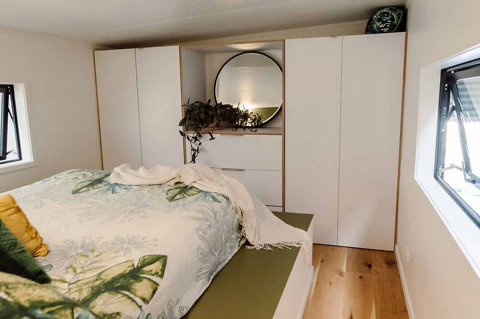 Thumbnail: Tiny House Plans : Hazel (Square Face)
