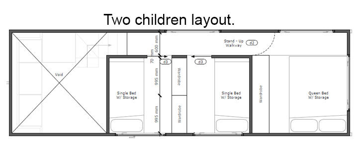 Thumbnail: Tiny house plans : BOBBI