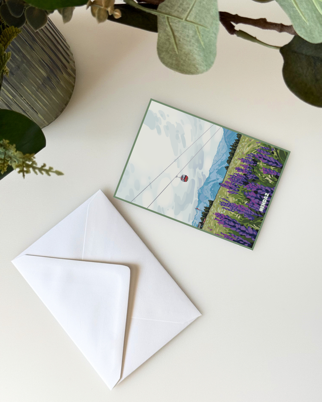 Nendaz Postcard - Alpine Paradise