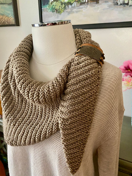 Comfy Cozy Scarf Digital Knitting Pattern 2 Skein Rios