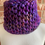Thumbnail: purple knit below cowl