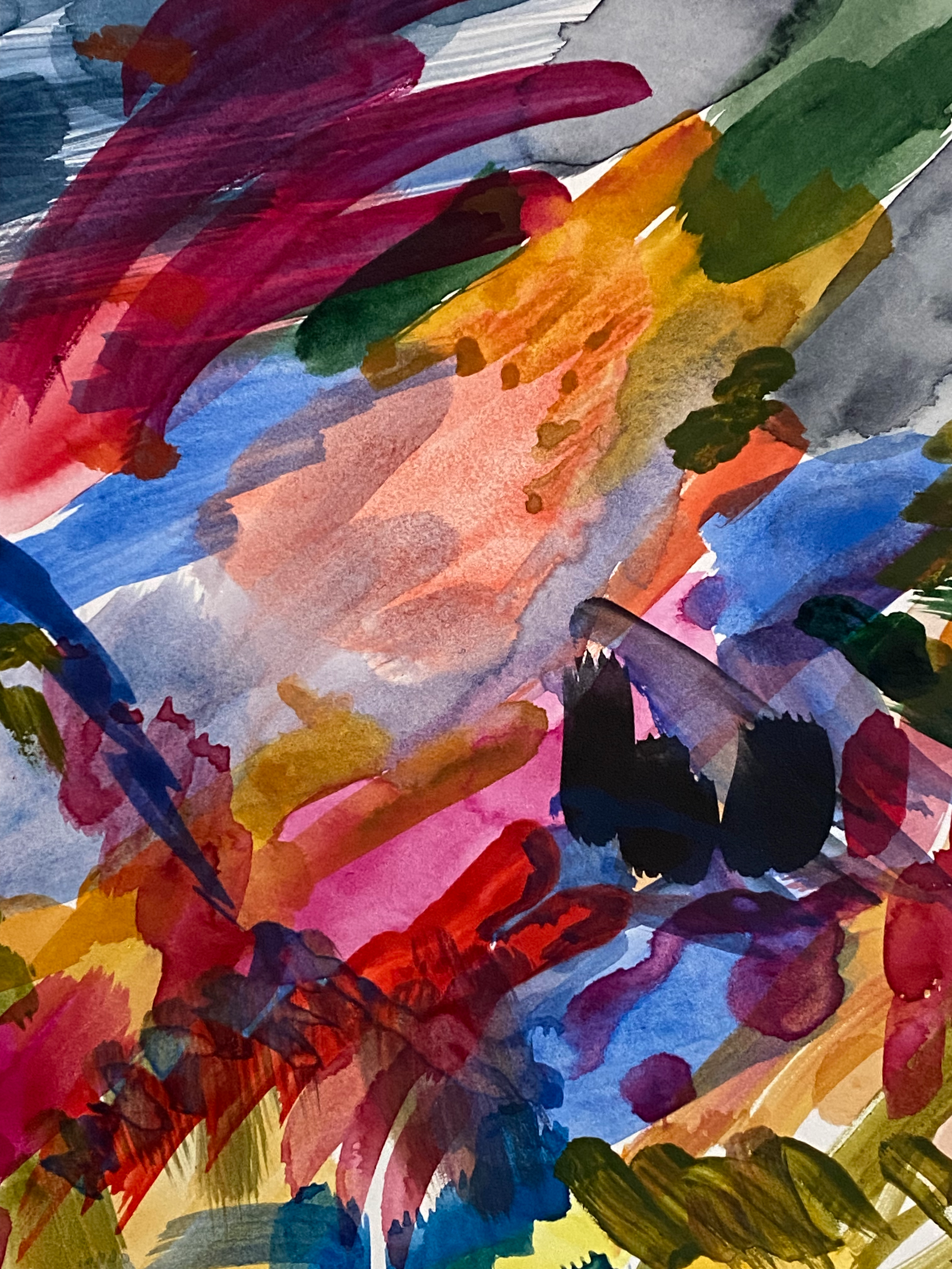 Paint and paint brushes