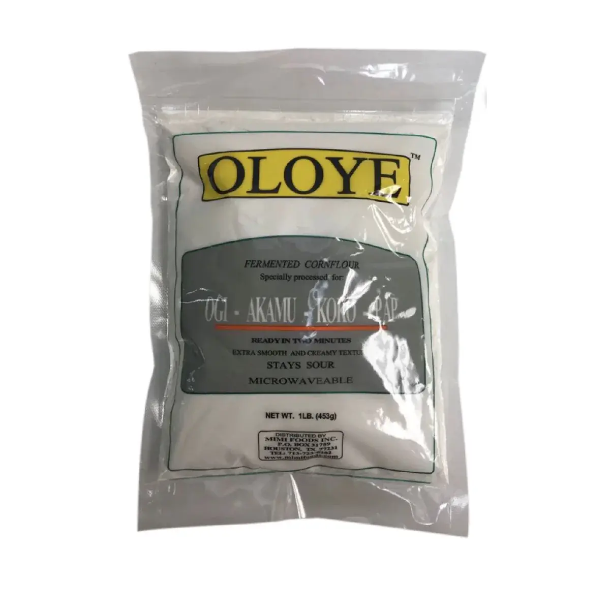 Oloye Pap /Ogi/Akamu