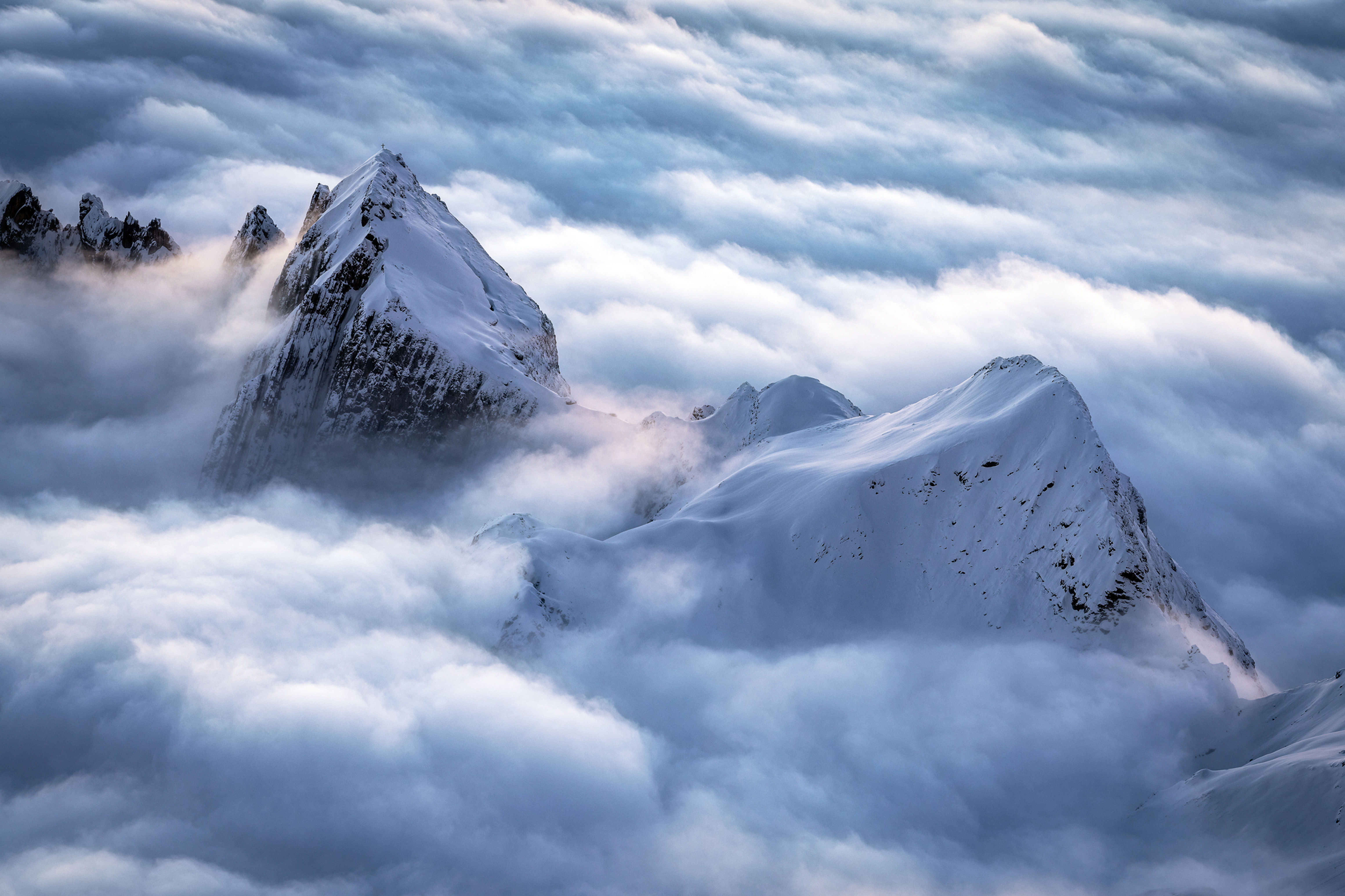 Wandbild "Wolkenflut