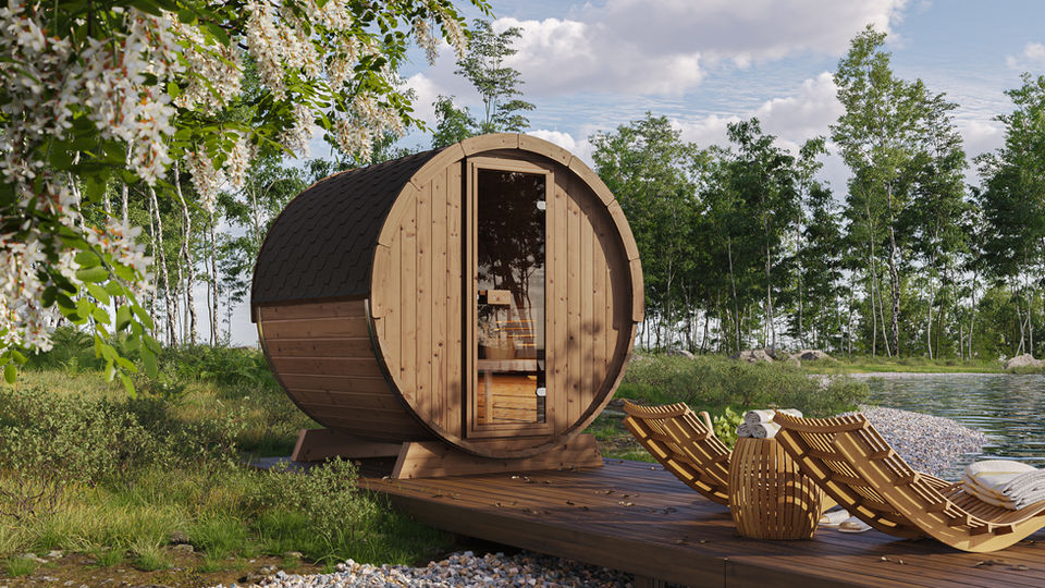 3-Person Sauna Barrel