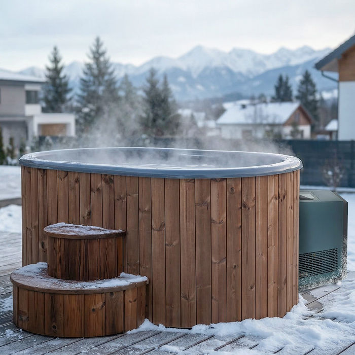FINSAUNA Immersia 200NC all-season recovery plunge tub