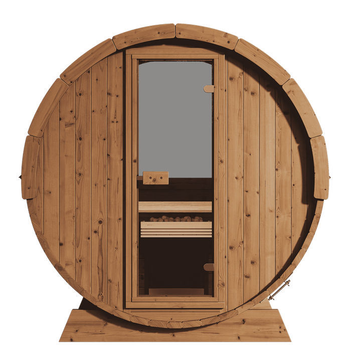 3-Person Sauna Barrel by FINSAUNA