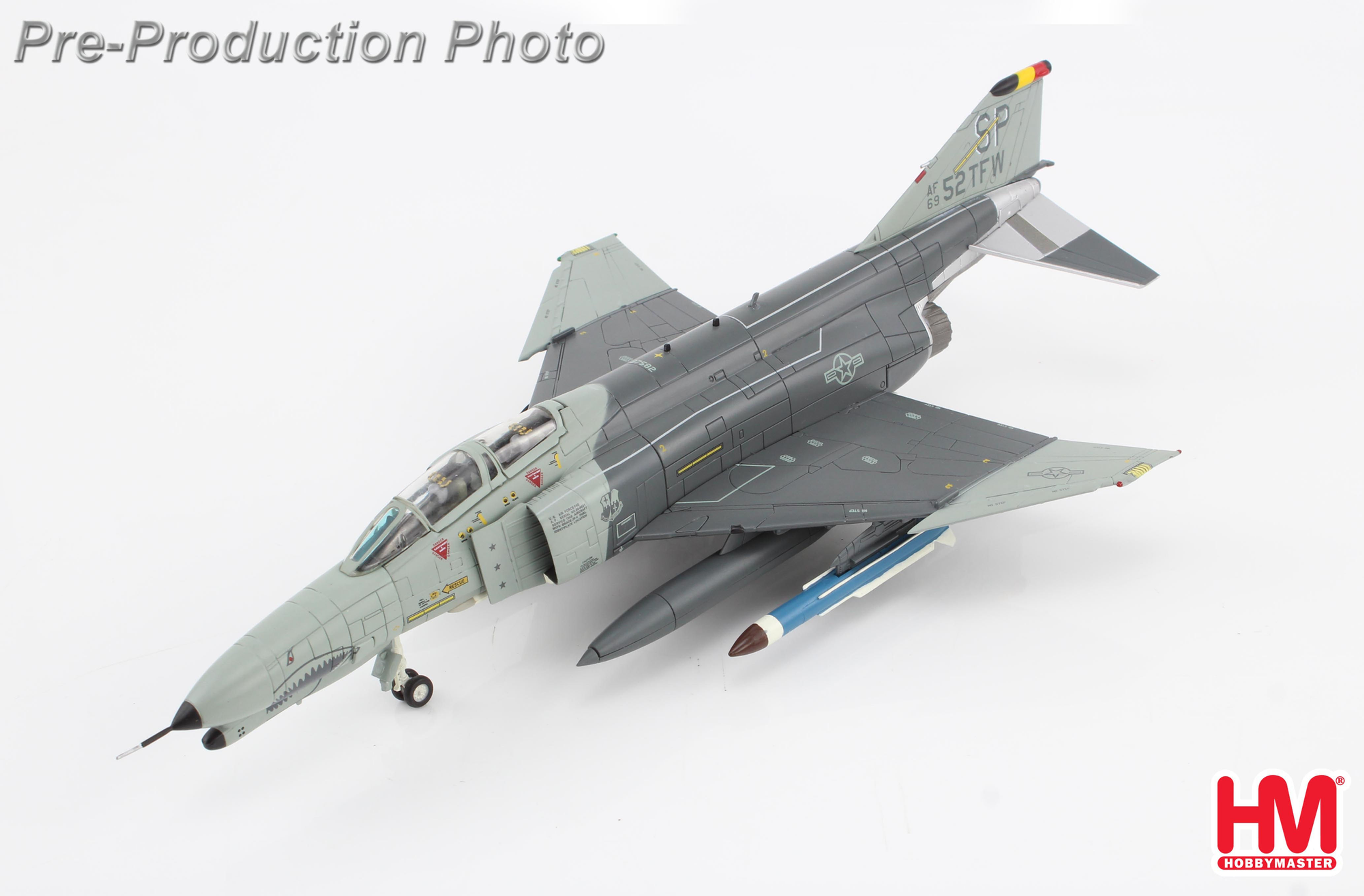 Hobby Master HA19047, F-4G Wild Weasel 69-7582, 52nd TFW, Spangdahlem AB, 1:72