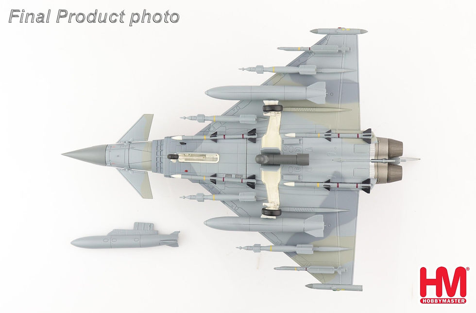 Thumbnail: Hobby Master HA6619, Eurofighter Typhoon 414, Kuwait Air Force (pseudo), 1:72