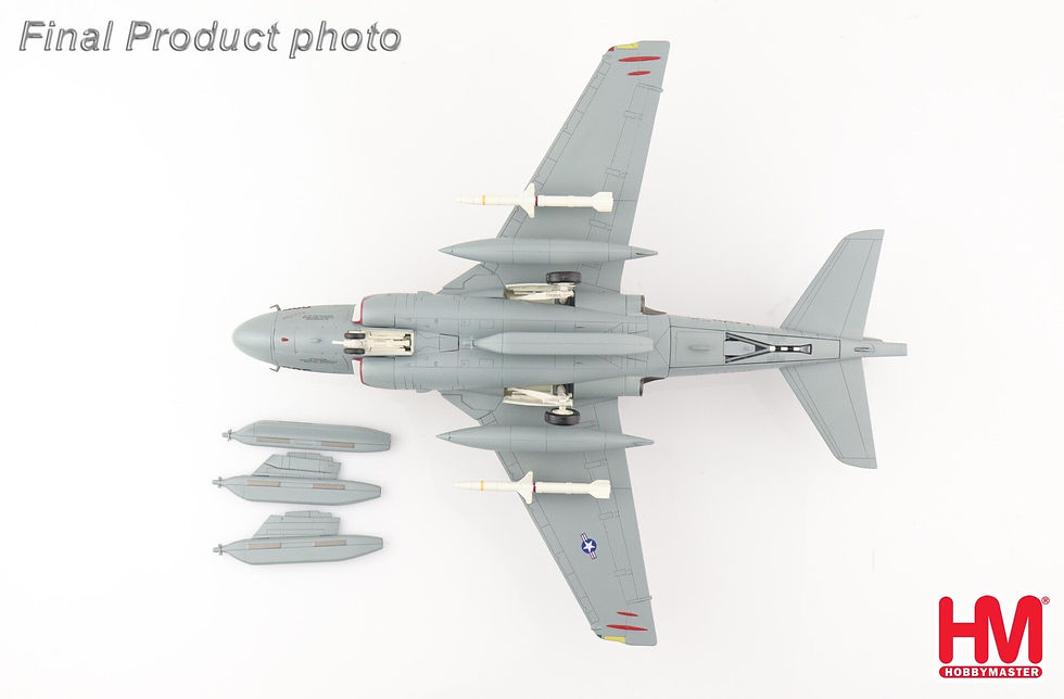 Thumbnail: Hobby Master HA5012, EA-6B Prowler 161350, VAQ-132 Scorpions, November, 1:72