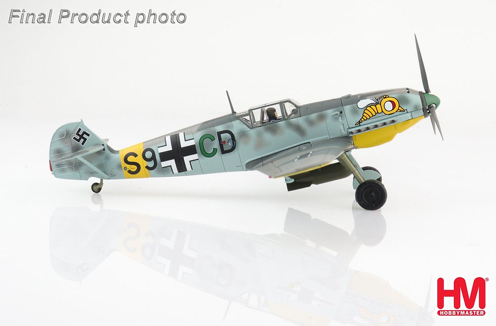 Thumbnail: Hobby Master HA8720, BF 109E-7B III./SKG 210, Russia 1941, 1:48