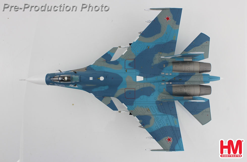 Thumbnail: Hobby Master HA6050, Su-27K Sea Flanker Bort 109, aircraft carrier, 1:72