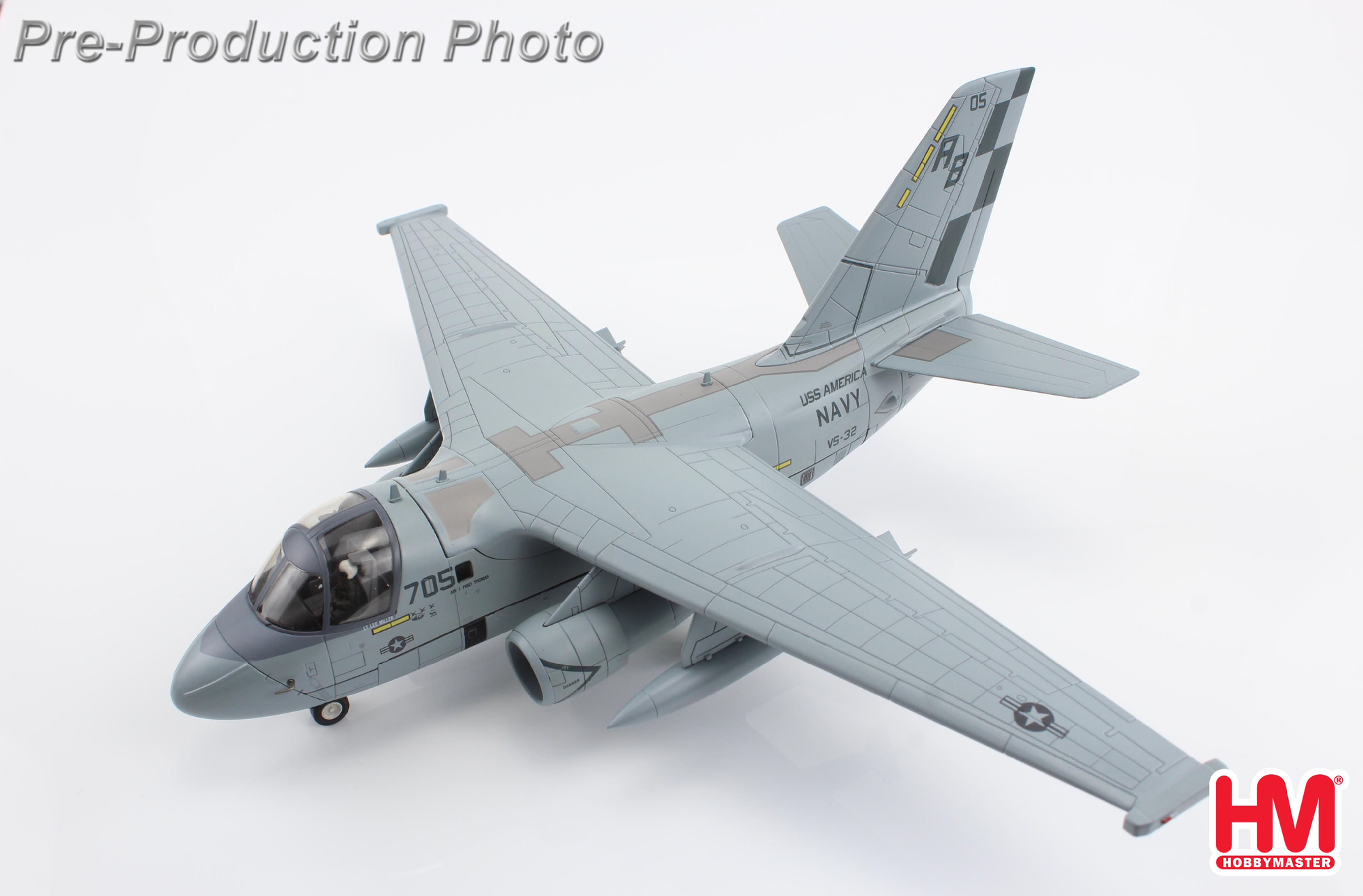 Hobby Master HA4912, S-3 Viking "Desert Storm" 159765, VS-32 "Maulers", 1:72