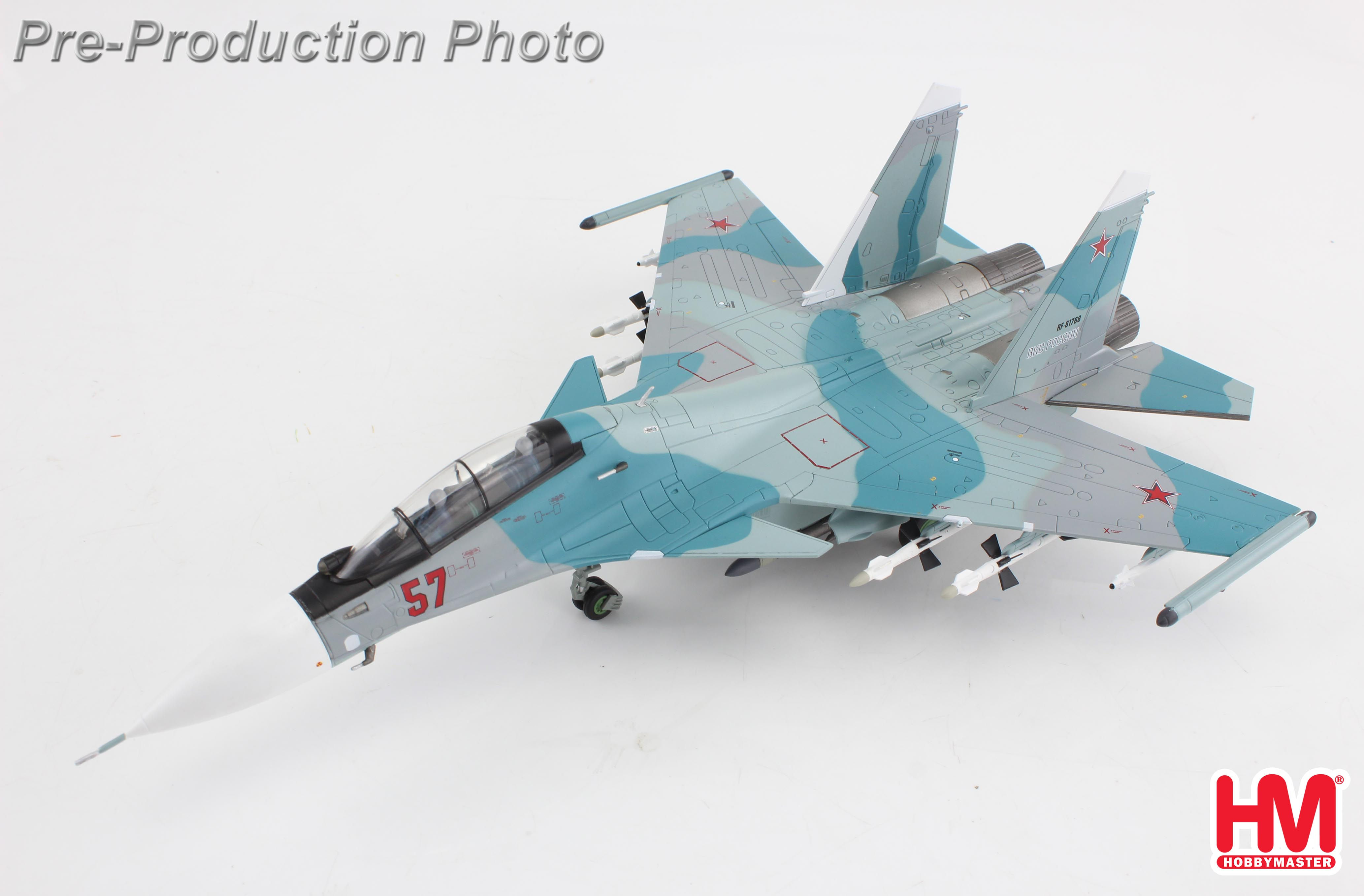 Hobby Master HA9512, Su-30SM Red 57/RF-61768, Russian Air Force, 2018, 1:72