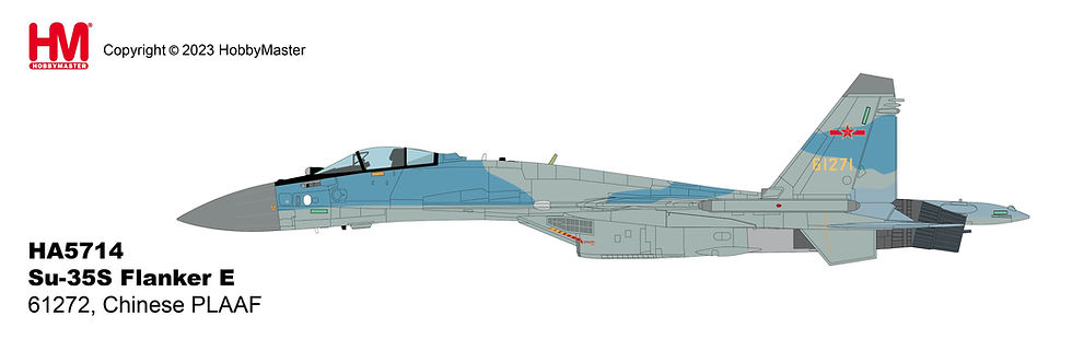 Thumbnail: Hobby Master HA5714, Su-35S Flanker E 61272, Chinese PLAAF, South China, 1:72