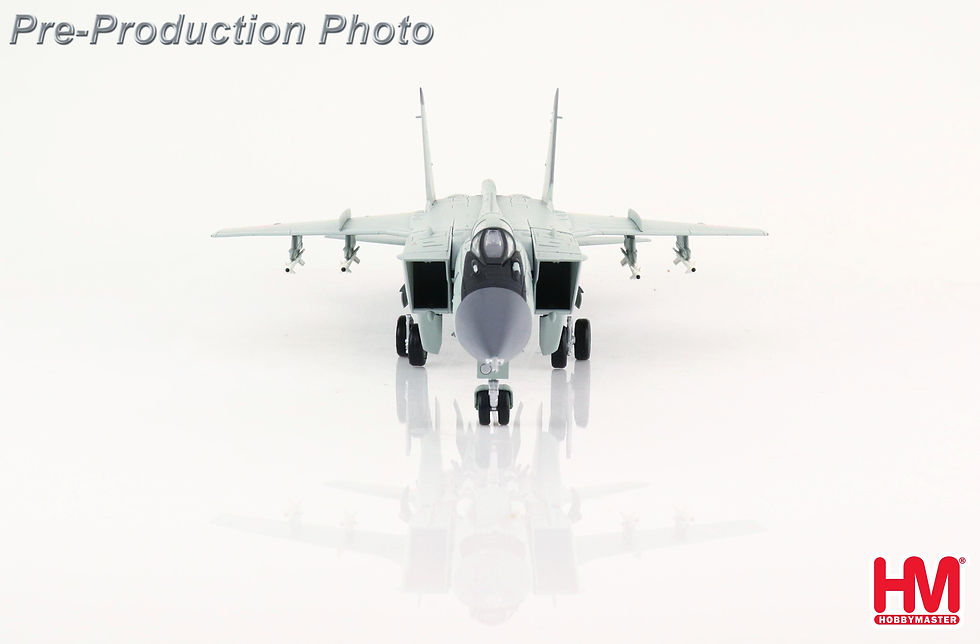 Thumbnail: Hobby Master HA9702, MIG-31B Foxhound Blue 08 (early version), Russian, 1:72