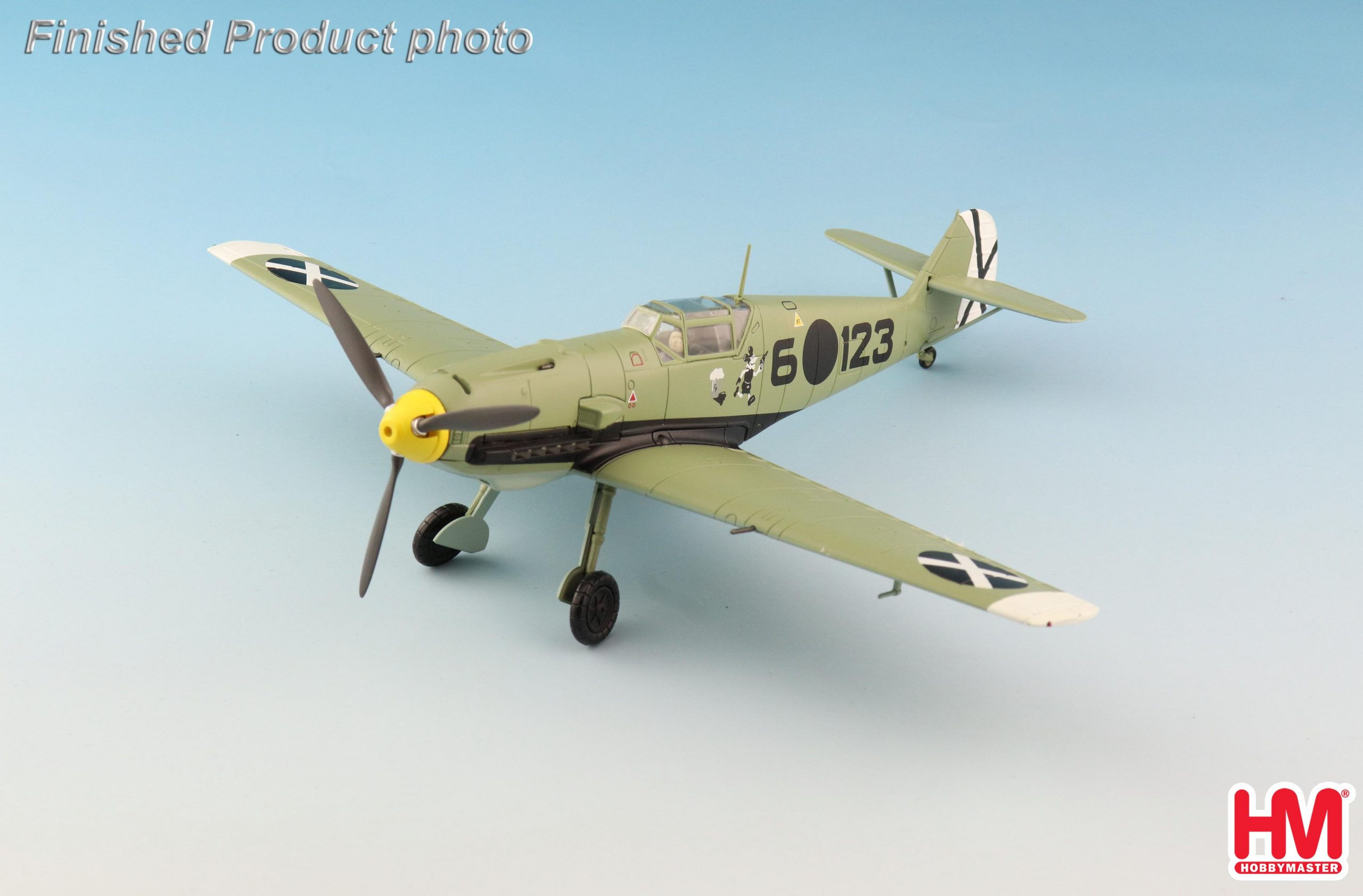 Hobby Master HA8717, BF 109E-3 "Spanish Civil War" Hptm. Siebelt Reents, 1:48