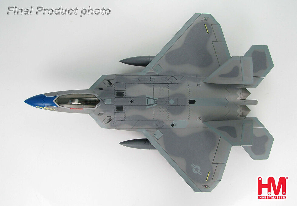 Thumbnail: Hobby Master HA2803B, Lockheed F-22 "Raptor" 192nd Fighter Wing "Cripes A', 1:72