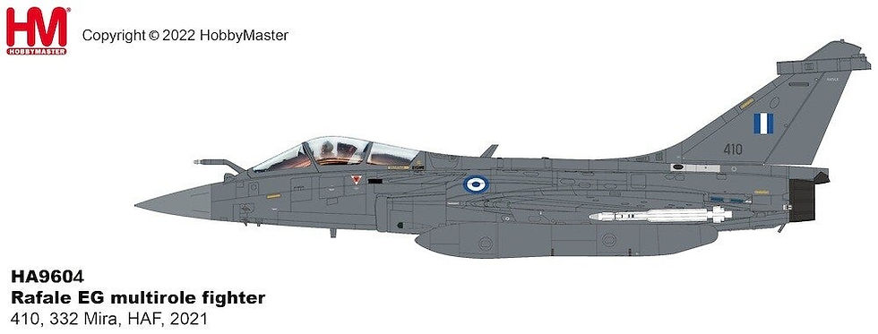 Thumbnail: Hobby Master HA9604, Rafale EG multirole fighter 410, 332 Mira, HAF, 2021, 1:72