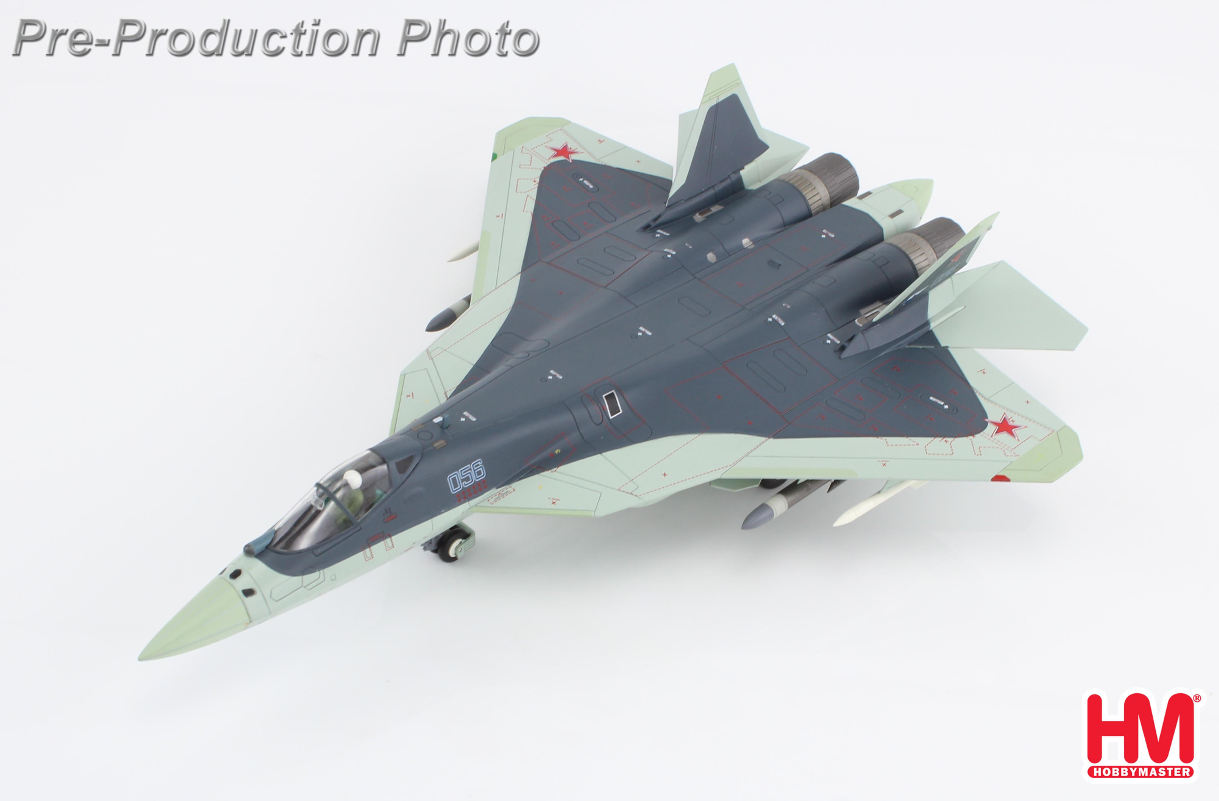 Hobby Master HA6805, Su-57 Stealth Fighter (T-50) Bort 56, Russian Air, 1:72
