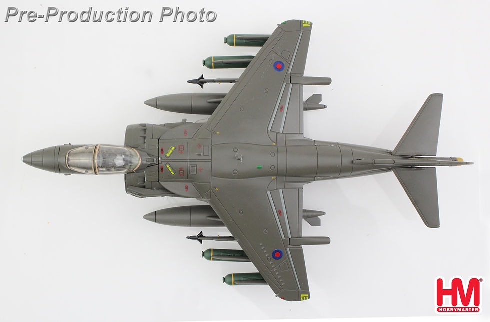Thumbnail: Hobby Master HA2654, Harrier GR.5 ZD352/01, No.1 Sqn., RAF Wittering, 1990, 1:72