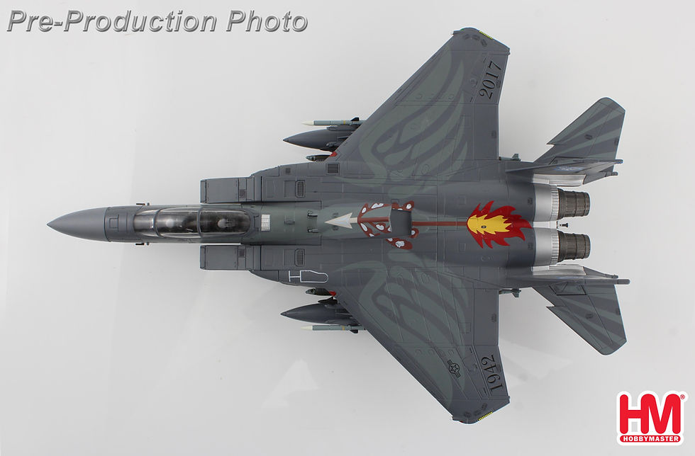 Thumbnail: Hobby Master HA4538, F-15E "4th FW 75th Anniversary" 87-0189, Seymour, 1:72