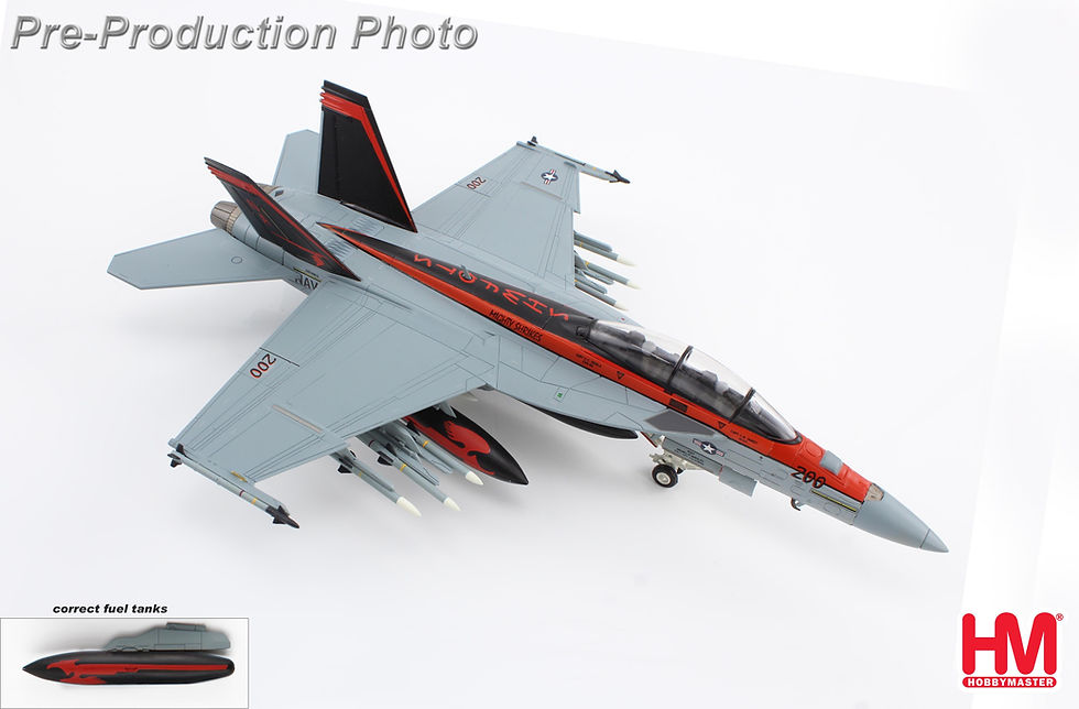 Thumbnail: Hobby Master HA5133, F/A-18F Super Hornet 168929, VFA-94 "Mighty Strikes", 1:72
