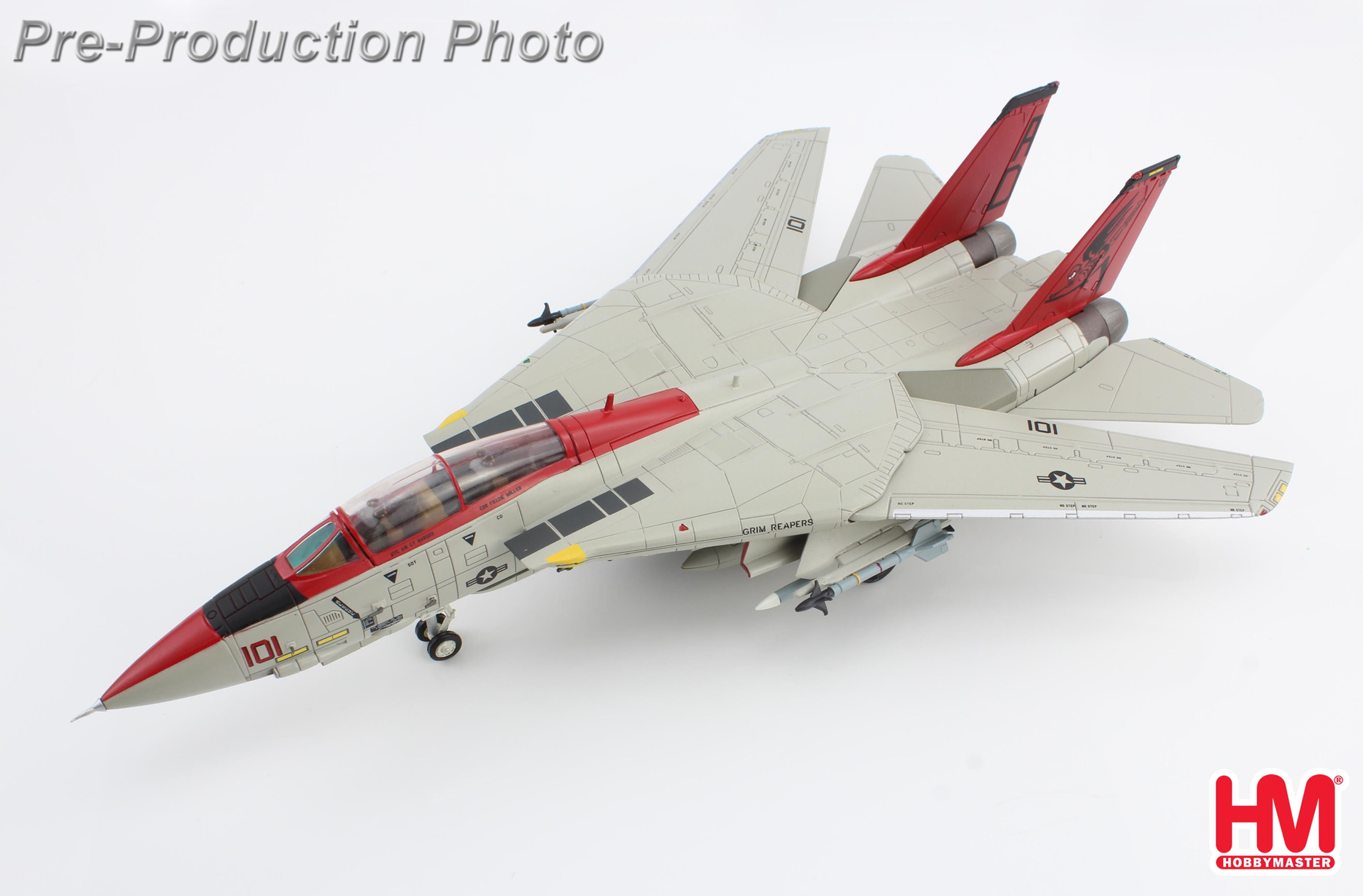 Hobby Master HA5246, F-14B Tomcat 162923, VF-101 "Grim Reapers", NAS Ocean, 1:72