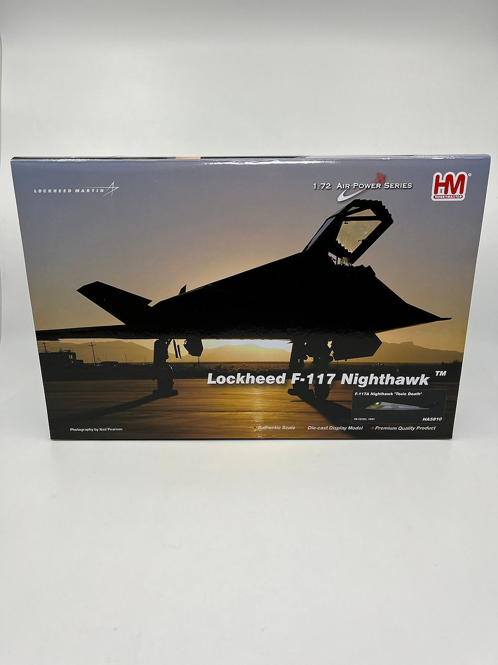 Thumbnail: Hobby Master HA5810, F-117A Nighthawk "Toxic Death" 79-10781, 1991, 1:72