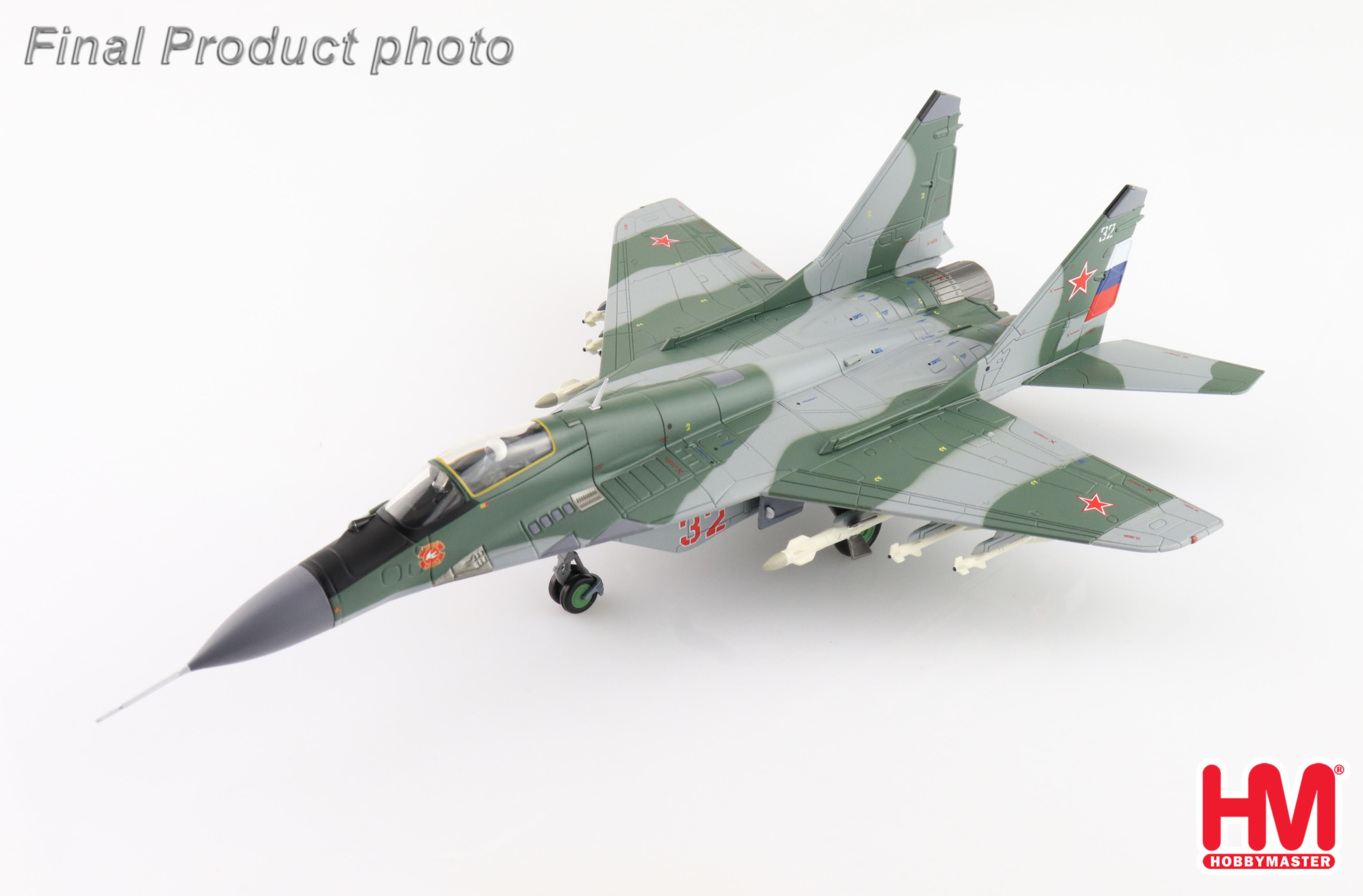 Hobby Master HA6520, MIG-29A Fulcrum Red 32, 960th FR, Russian Air Force, 1:72