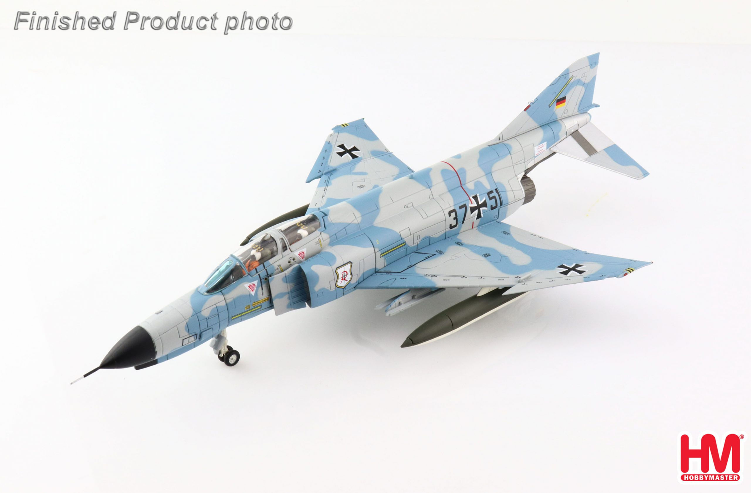 Hobby Master HA19030, F-4E "Experimental Schema Wolkenmaus" 37+51, JG 71 ", 1:72