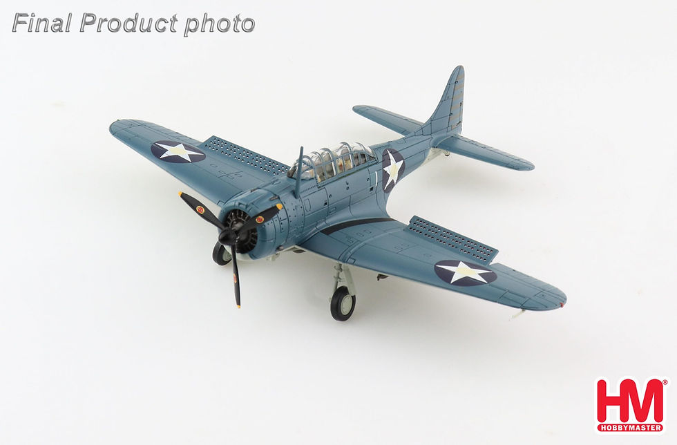 Thumbnail: Hobby Master HA0175, Douglas SBD-2 Dauntless "Battle of Midway" BuNo 2013, 1:72