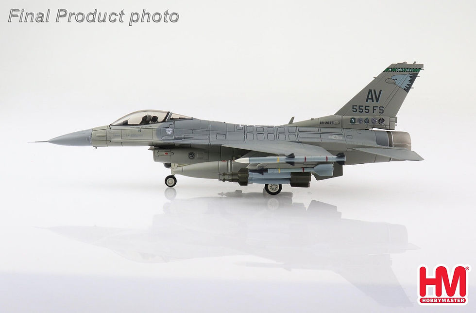 Thumbnail: Hobby Master HA38007, F-16CG Block 40 "OIF" 89-2035, 555th FS Commander, 1:72