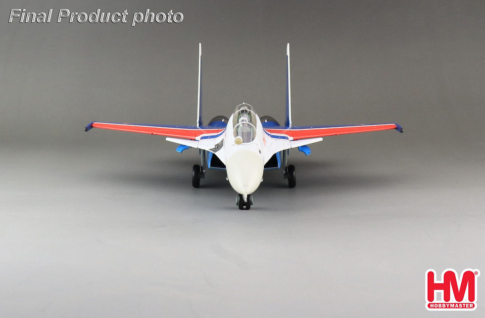 Thumbnail: Hobby Master HA9503, Su-30SM Russian Knights Blue 34, RF-81705, 1:72