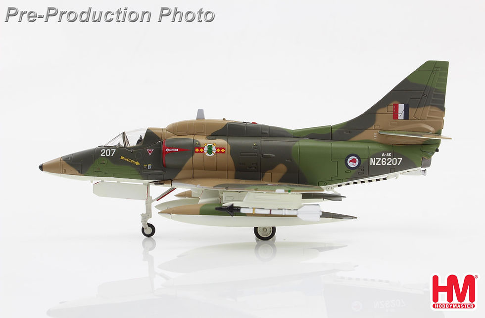 Thumbnail: Hobby Master HA1439, A-4K Skyhawk NZ6207, No.75 Squadron, RNZAF, 1:72