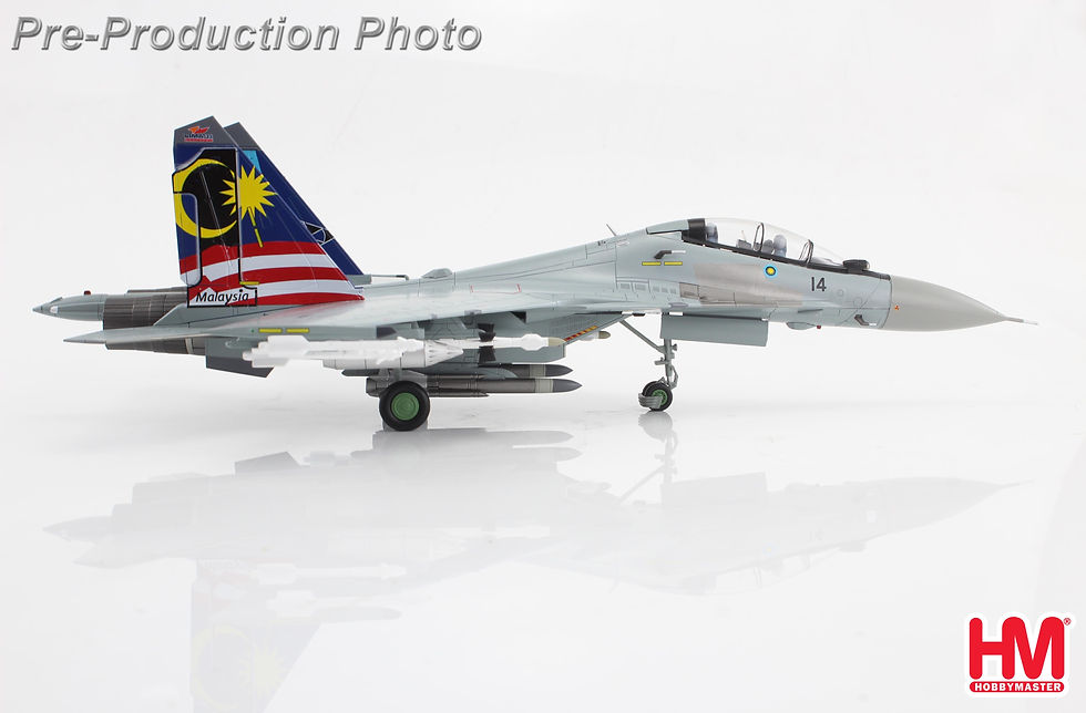 Thumbnail: Hobby Master HA9508, Su-30MKM M52-14, TUDM, LIMA 2013, 1:72