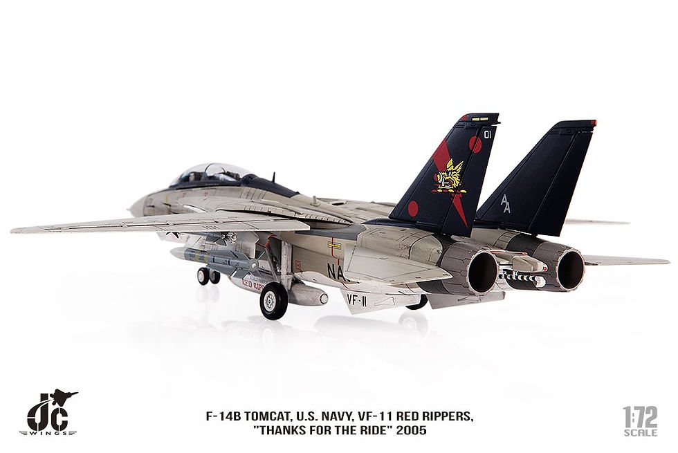 Thumbnail: JC Wings JCW-72-F14-010, F-14B Tomcat US Navy, VF-11 Red Rippers, 1:72