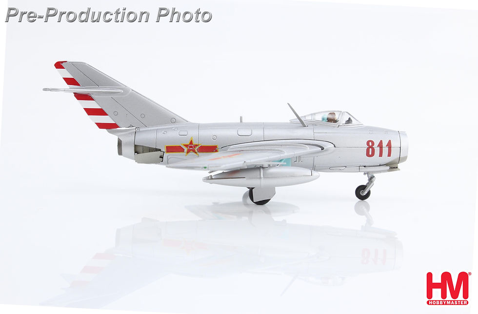 Thumbnail: Hobby Master HA2421, MIG-15bis 11811 of Lt. V. I. Chizh, 72nd GvIAP, 1:72