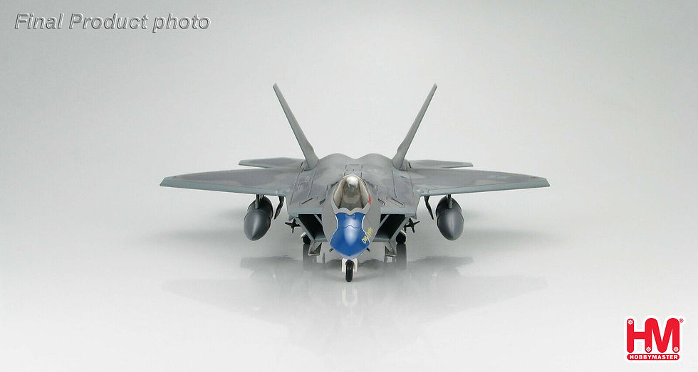 Thumbnail: Hobby Master HA2803B, Lockheed F-22 "Raptor" 192nd Fighter Wing "Cripes A', 1:72