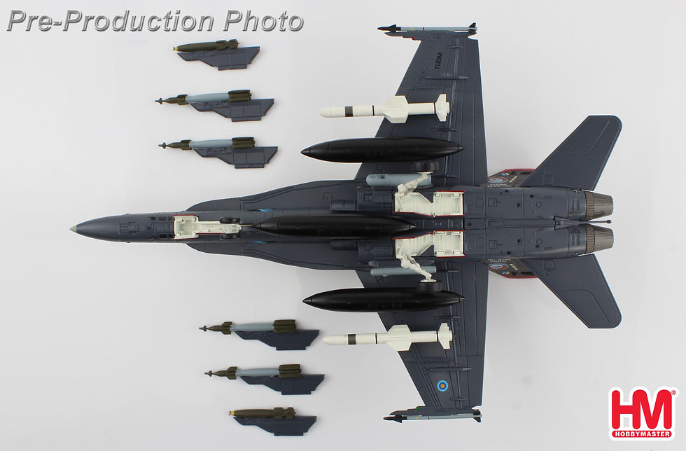 Thumbnail: Hobby Master HA3578, F/A-18D Hornet M45-01, TUDM, 2017 "20th Anniversary, 1:72