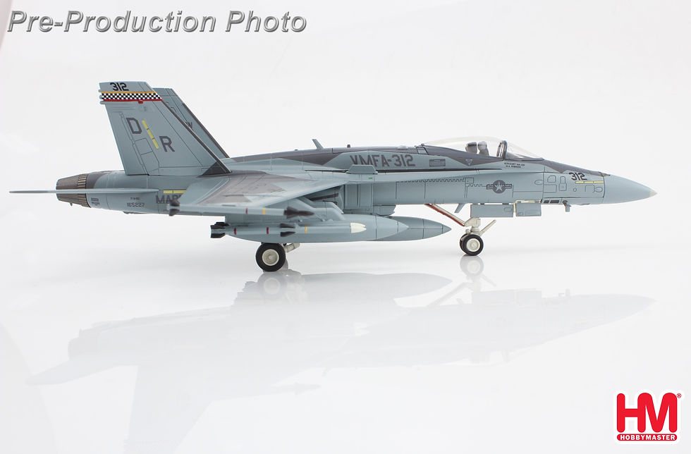 Thumbnail: Hobby Master HA3587, F/A-18C Hornet 165227, VMFA-312, MCAS Iwakuni, 1:72