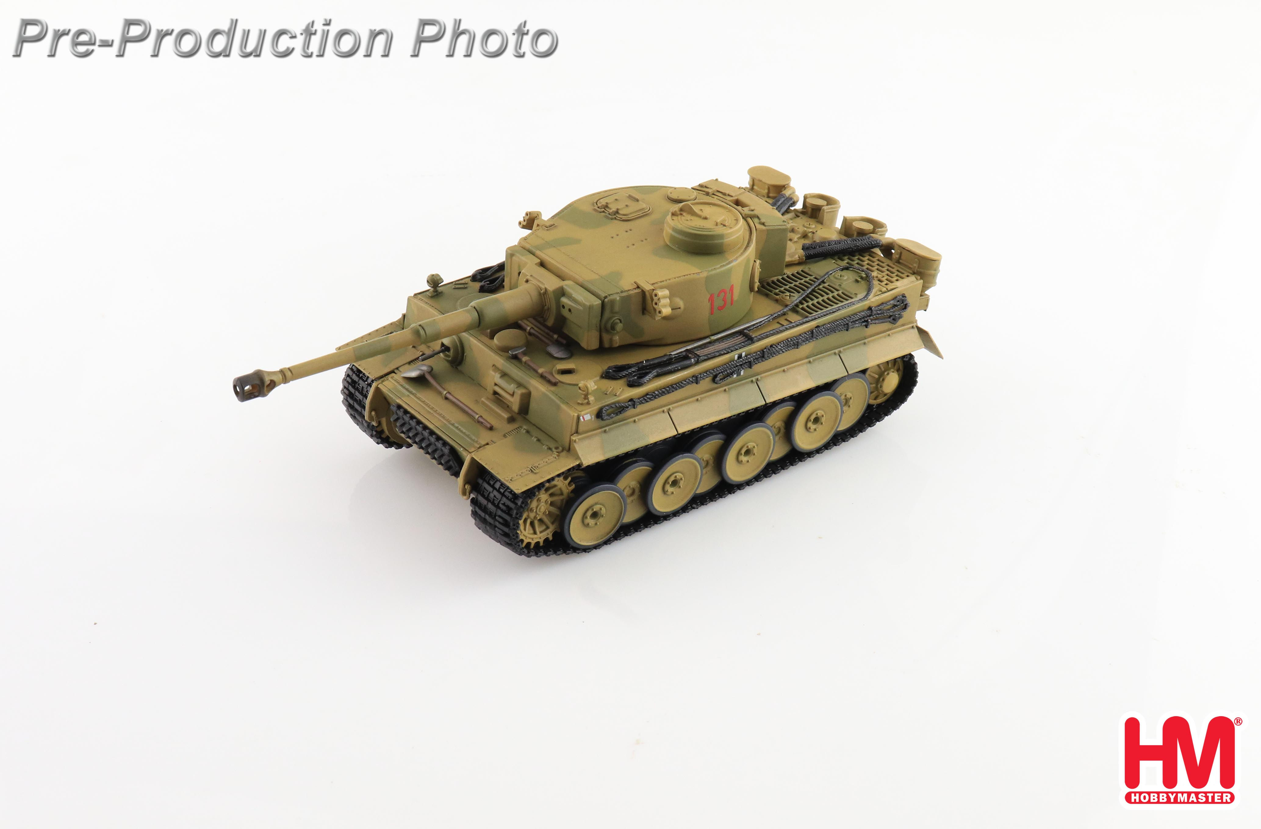 Hobby Master HG0116, German Tiger I Tank 131 s.Pz Abt 504, Tunisia, 1:56