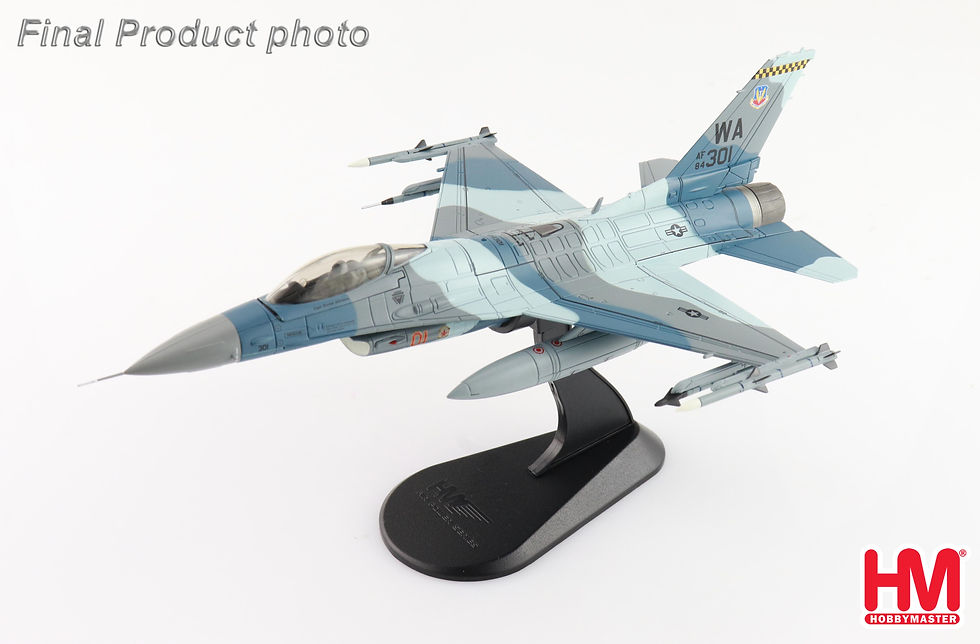 Thumbnail: Hobby Master HA38032, F-16C Block 25 "Blue Flanker" 84-1301, 64th AGRS, 1:72