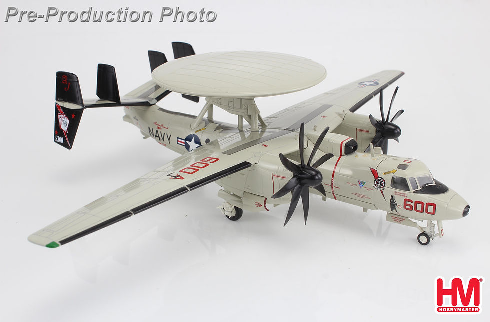 Thumbnail: Hobby Master HA4822, E-2C Hawkeye 165300, VAW-124 "Bear Aces", 2009, 1:72