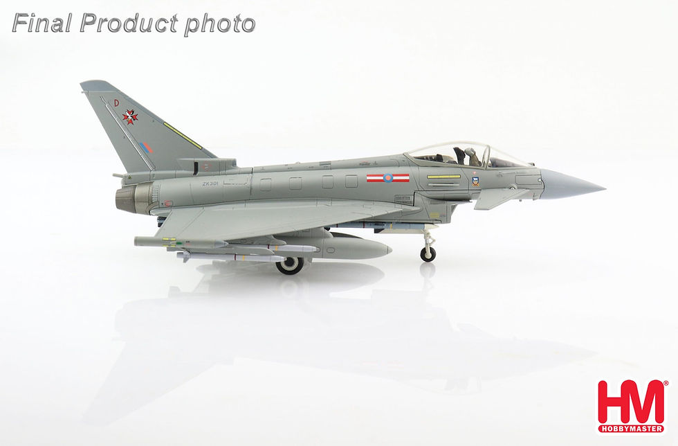 Thumbnail: Hobby Master HA6616A, Eurofighter Typhoon FGR4 ZK301/D, 1435 Flight, RAF, 1:72
